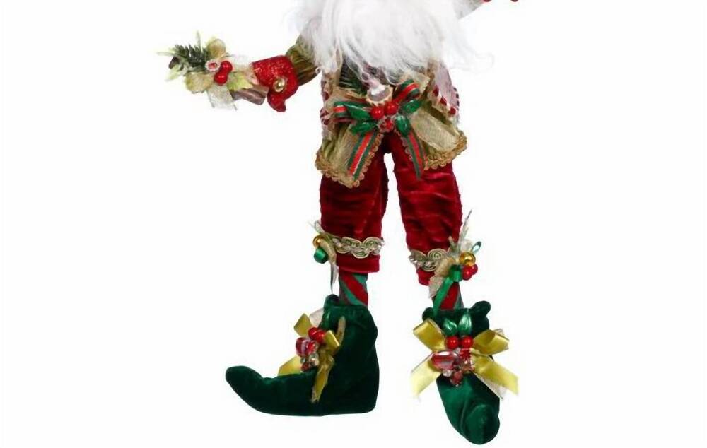 NEW MARK ROBERTS north pole sugar and spice elf small 13" in red